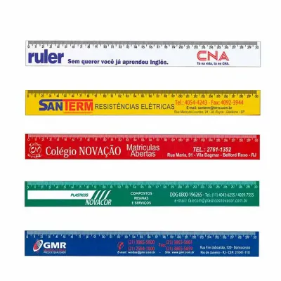 Régua Plástica 30cm