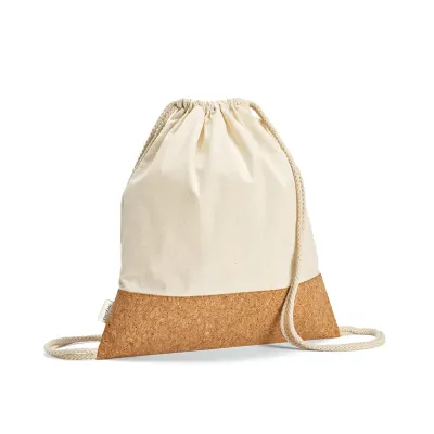 Sacola tipo mochila 70% algodão