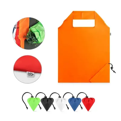 Saco dobrável em rPET: várias cores