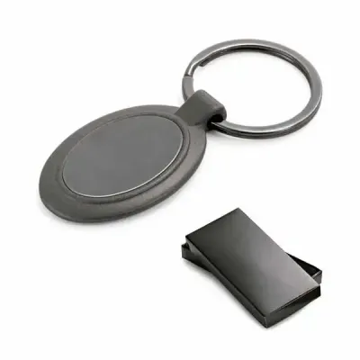 Chaveiro. Metal. Incluso caixa. 32 x 53 x 4,5 mm