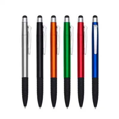 Caneta Plástica Touch Personalizada