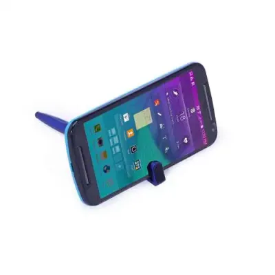 Caneta Plástica Touch Personalizada com Suporte