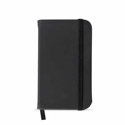 Caderneta na cor preto