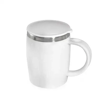 Caneca plástica 400ml com personalização 
