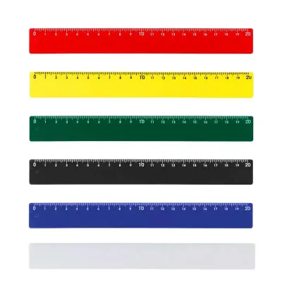 Régua Plástica 20cm Personalizada
