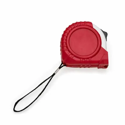 Trena de 5 metros vermelha emborrachada com relevo e detalhe plástico branco