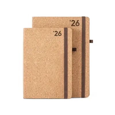 Agenda em cortiça 2026Personalizado