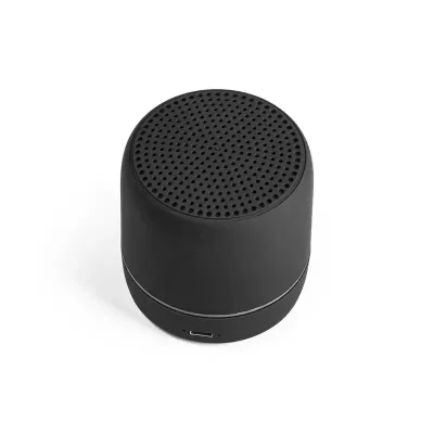Caixa de som portátil preta