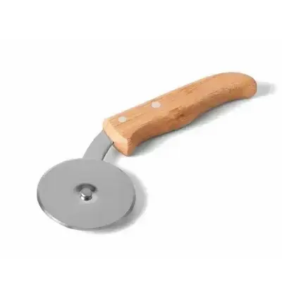 Conjunto para pizza 11 peças em bambu/Aço Inox Personalizado