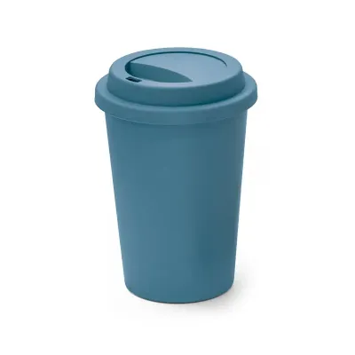 Copo reutilizável em PP 450 mL azul