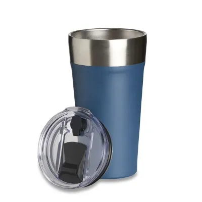 Copo Térmico com canudo 500ml personalizado - 2