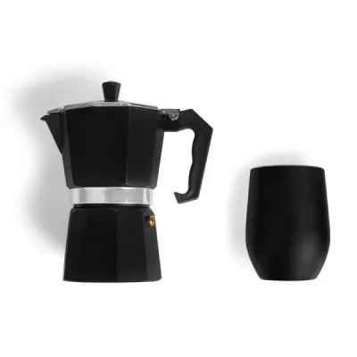 Kit para café 2 Peças (preto)