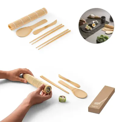 Kit para sushi bambu Personalizado