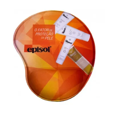 Mouse Pad Ergonômico Laranja Personalizado