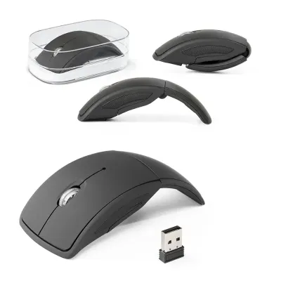 Mouse wireless 2.4G dobrável Personalizado