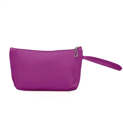 Necessaire PVC Impermeável Personalizado - roxa