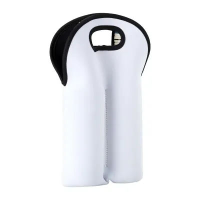 Porta Garrafas Isotérmico Branco Duplo 