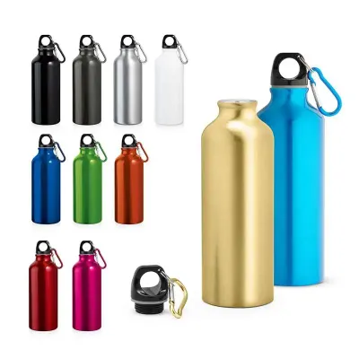 Squeeze alumínio de 500 ml com mosquetão