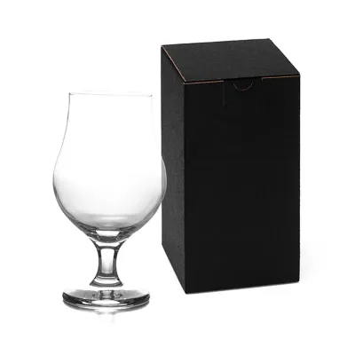 Copo de vidro 400ml com embalagem