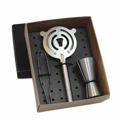 Kit Bar em caixa de papel kraft