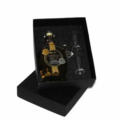 Kit Cachaça Gourmet com gravação nos copos 