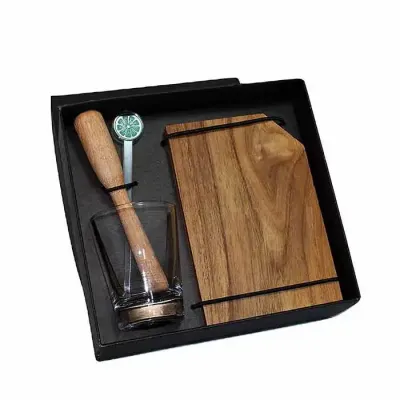 Kit caipirinha premium em caixa de papel duplex