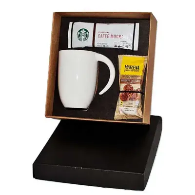 Kit Café Premium em caixa de papel personalizado 