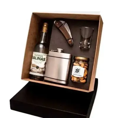 Kit caipirinha com cachaça Salinas de 300ml