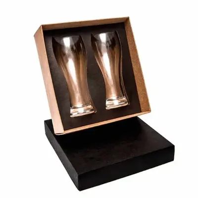 Kit copos com 2 tulipas para cerveja