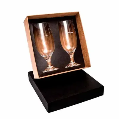 Kit taças de 300ml em caixa de papel duplex