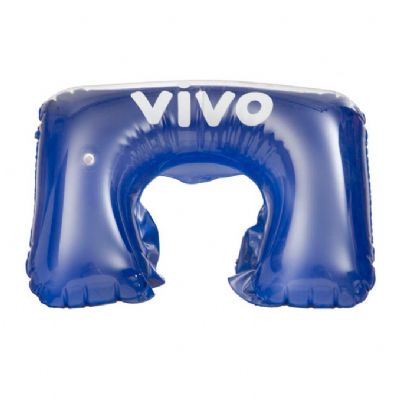 Almofada para pescoço inflável
