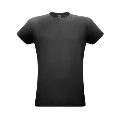 Camiseta preta de frente