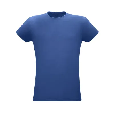 Camiseta azul de frente