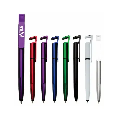 Caneta plástica touch e limpador de teclado - 1