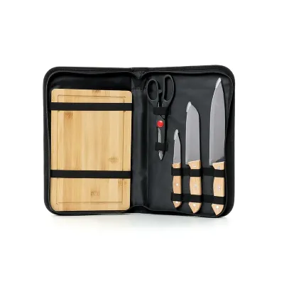 Kit Churrasco 5 peças com Estojo