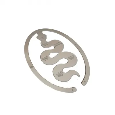 Marcador de páginas serpente 