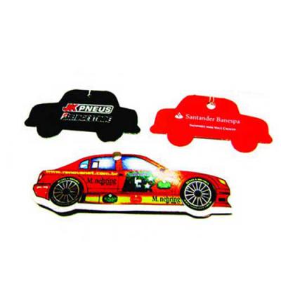 Aromatizantes em cartões especiais