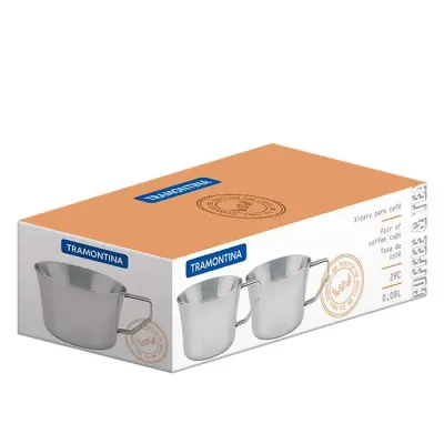 Conjunto de Xícaras para Chá e Café Tramontina