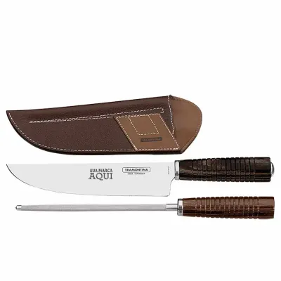 Jogo para churrasco 2 peças Polywood Tramontina