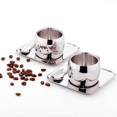 Kit para Café Tramontina em Aço Inox