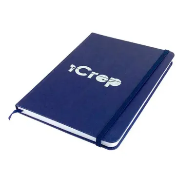Caderneta sofisticada azul