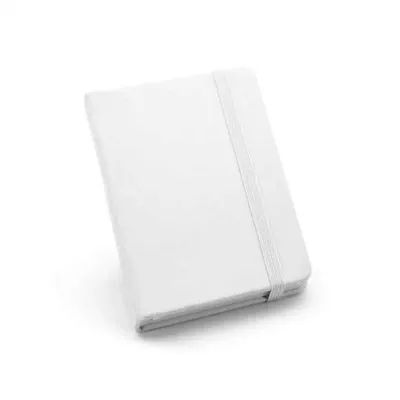 Caderno capa dura branco Personalizado
