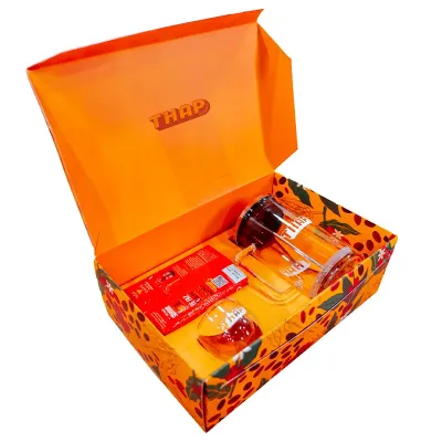 Caixa de papel para kit café