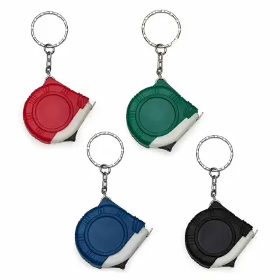 Chaveiro trena de 1 metro em diversas cores