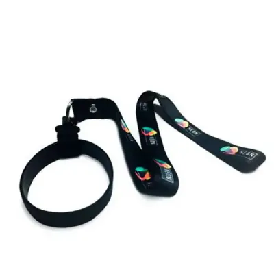 Cordão Preto Personalizado para Caneca