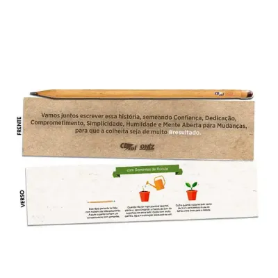 Lápis semente personalizado