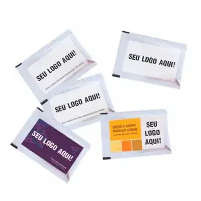 Lenço Umedecido Personalizado