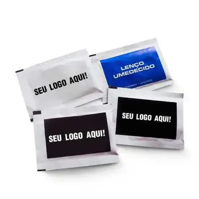 Lenço Umedecido Personalizado