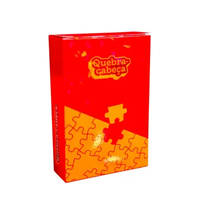 Quebra-cabeça personalizado com sua arte