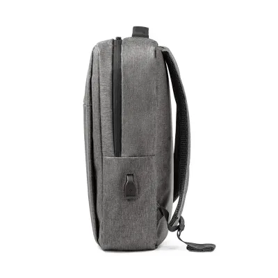 Mochila para notebook em 300D Cinza